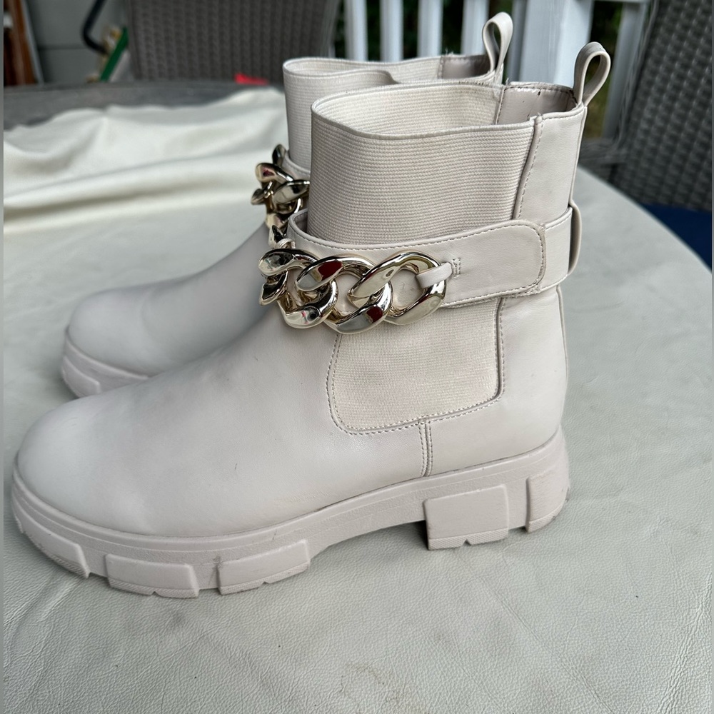 Rachel Zoe Vegan Leather Boots Size 10